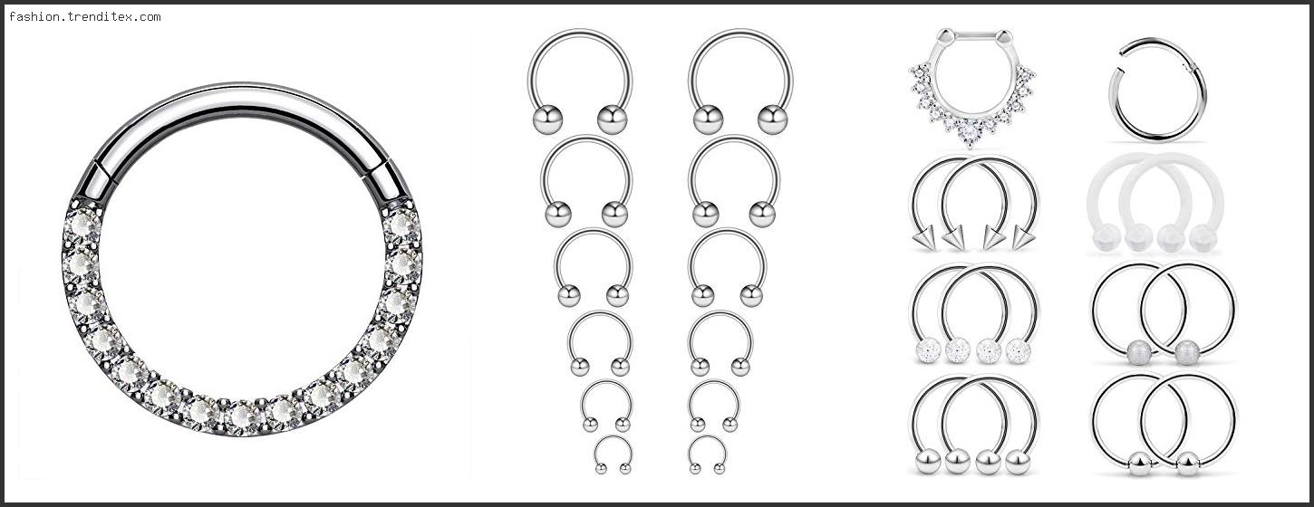 Best Silver Septum Jewelry