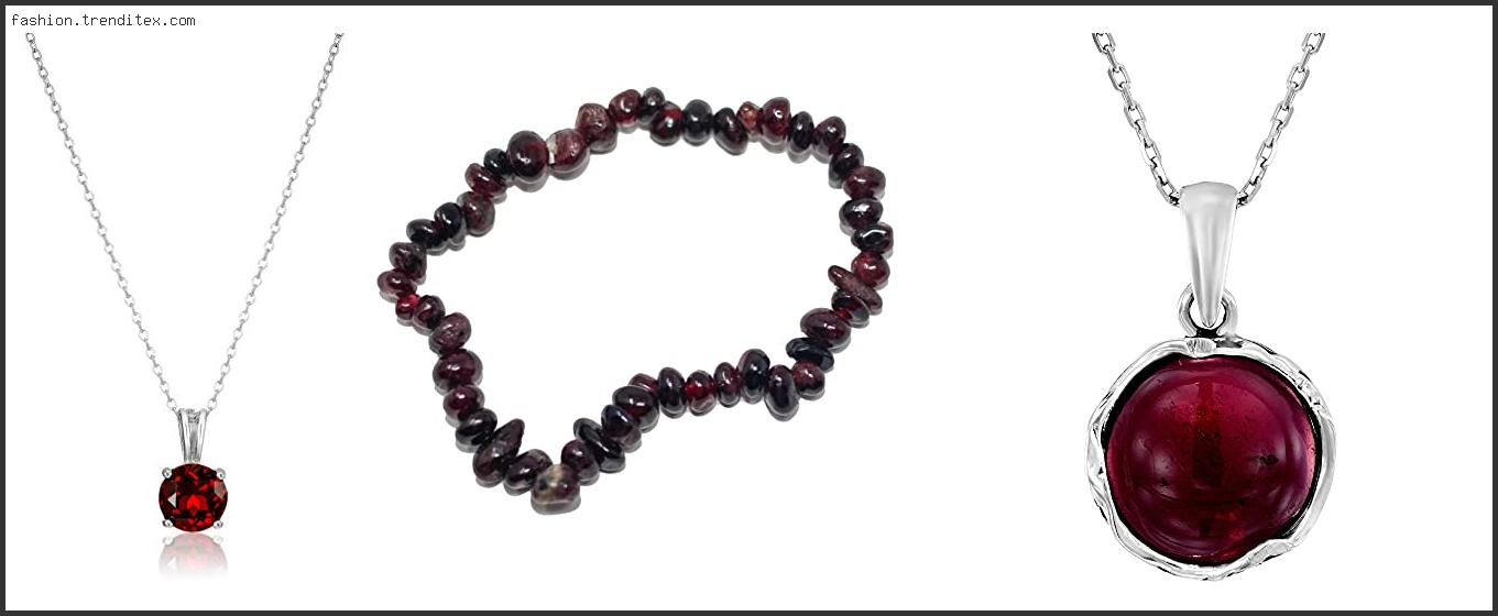 Best January Birthstone Garnet Jewelry