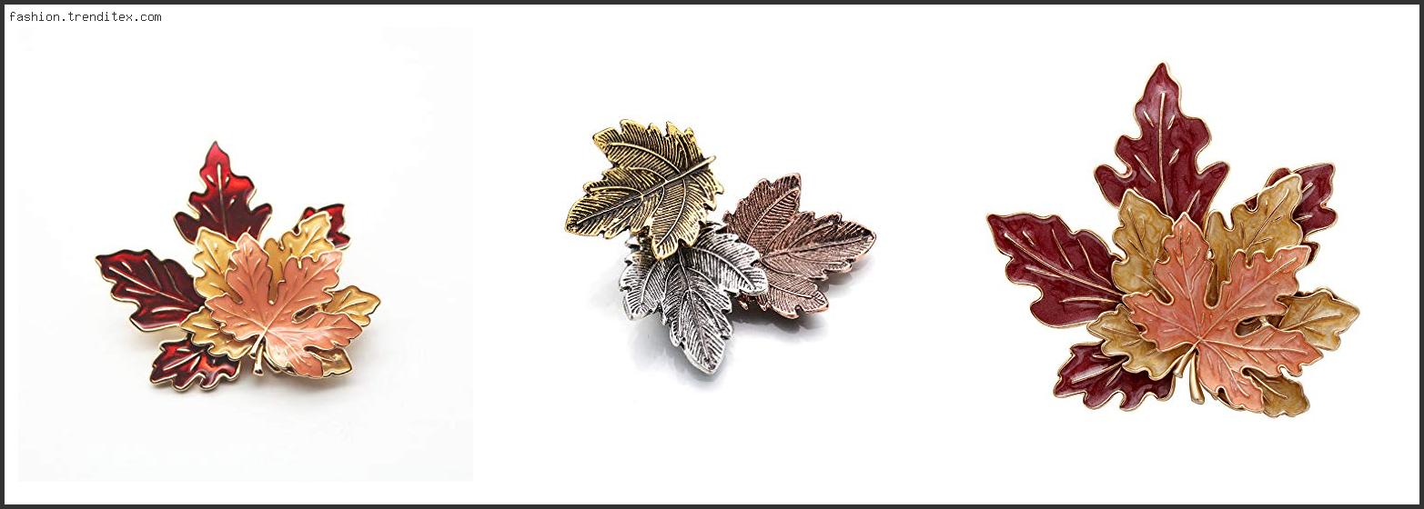 Best Maple Leaf Brooch Jewelry