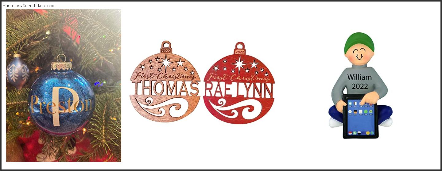 Best Handmade Personalized Christmas Ornaments