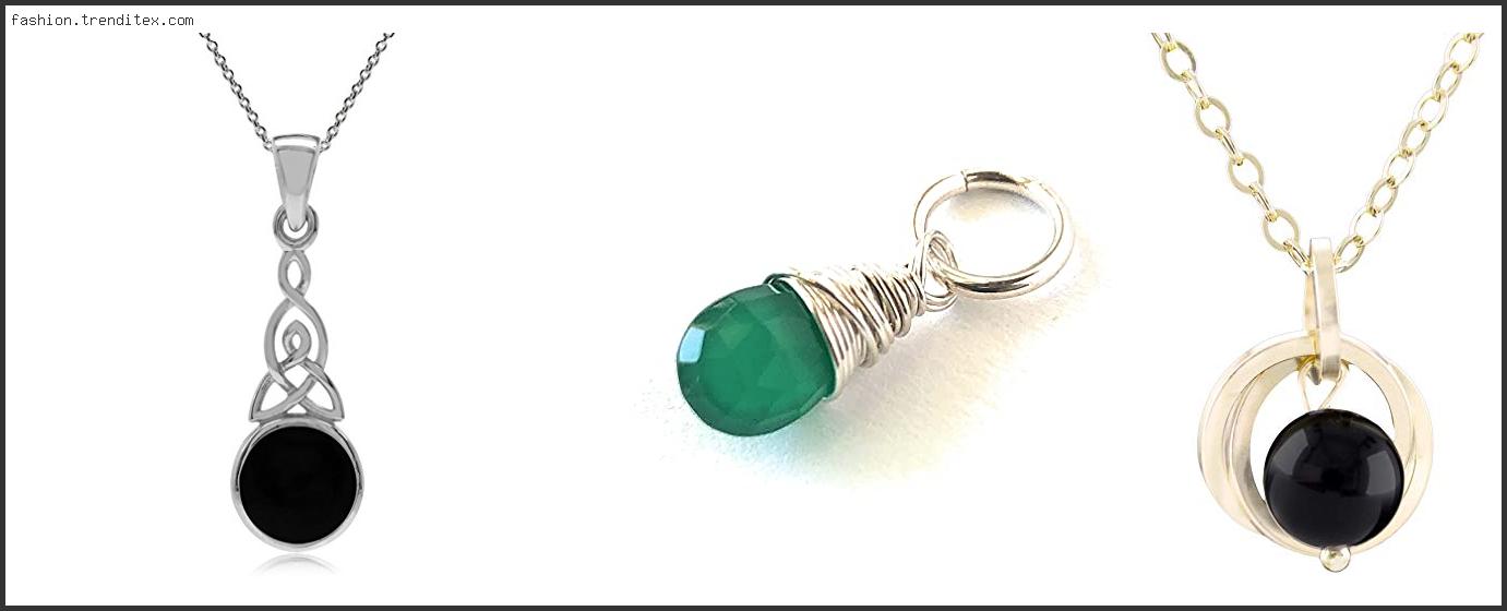 Best Green Onyx Pendant Jewelry