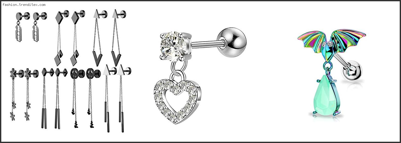 Best Dangle Tragus Jewelry