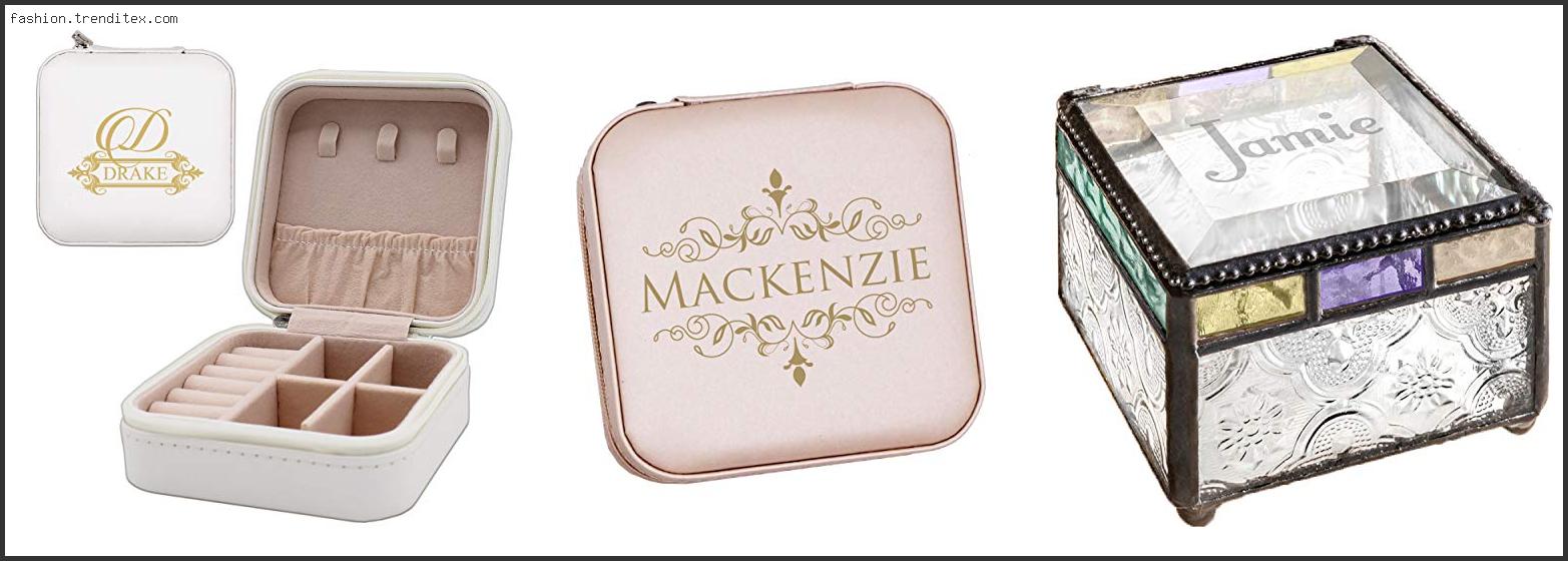 Best Monogrammed Jewelry Box