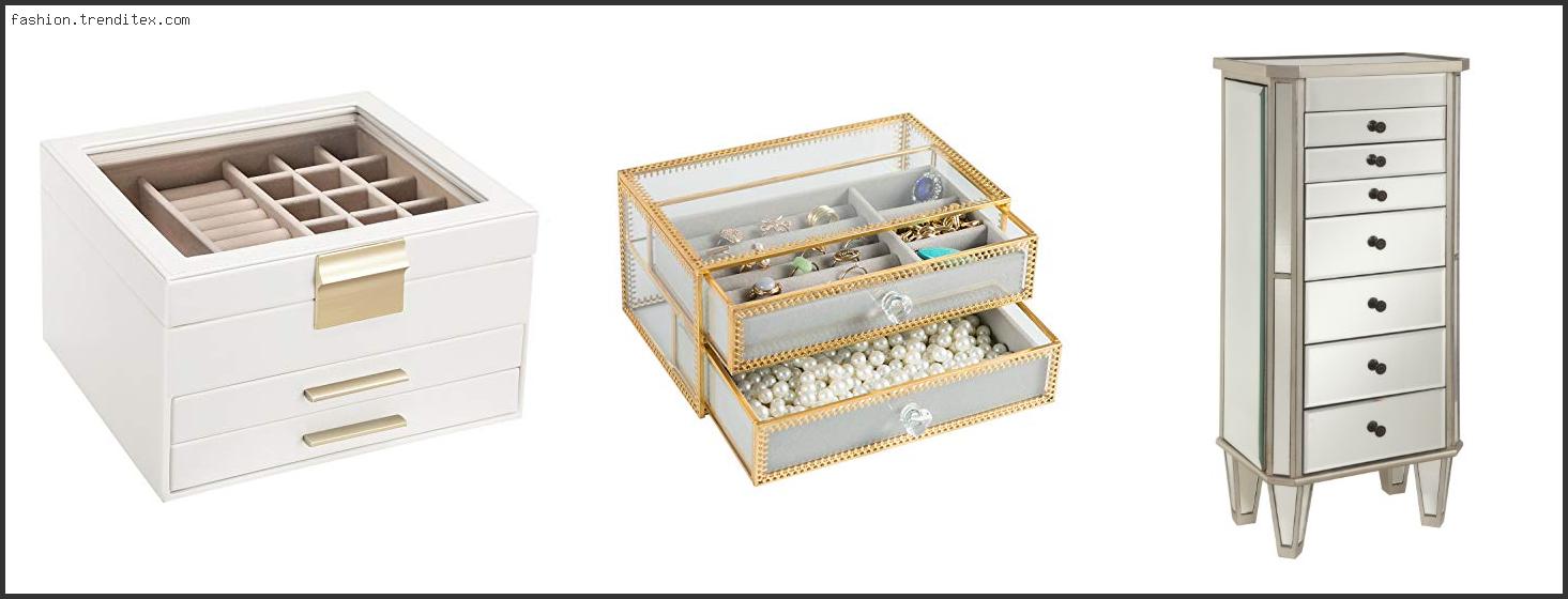 Best Glass Jewelry Box With Drawers