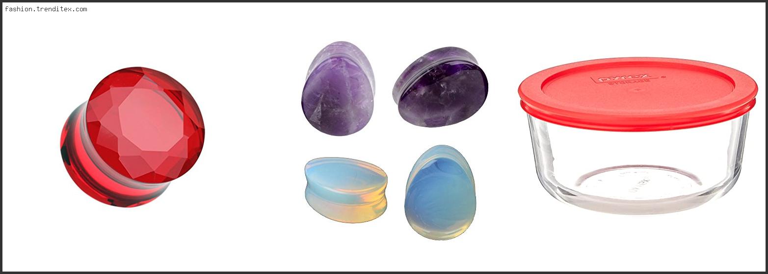 Best Pyrex Plugs Body Jewelry