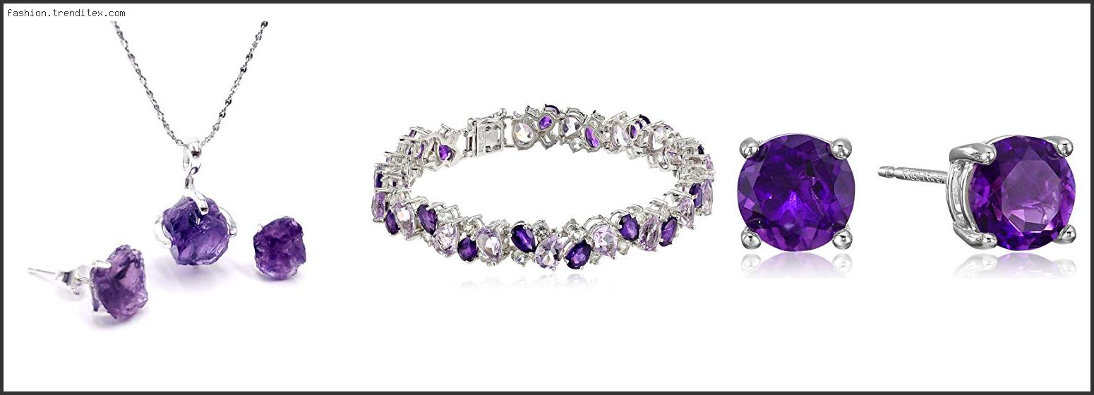 Best Sterling Silver Amethyst Jewelry Sets