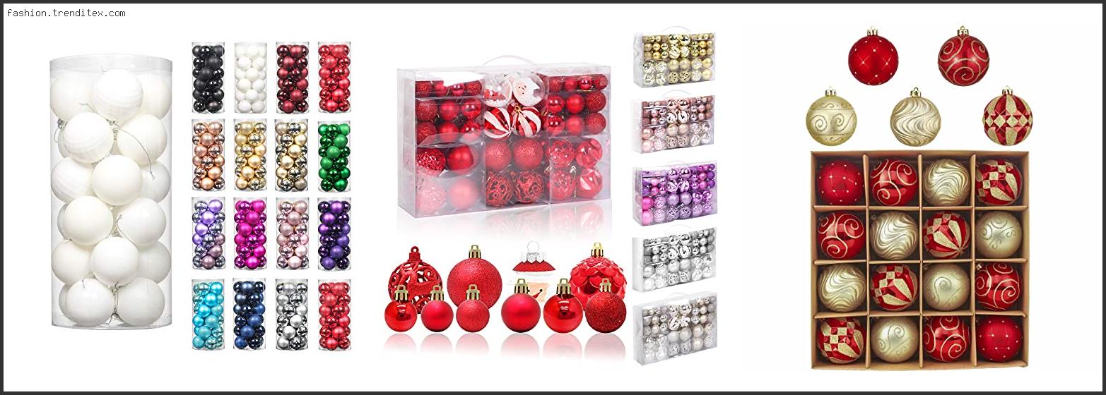 Best Christmas Tree Ornaments Shatterproof