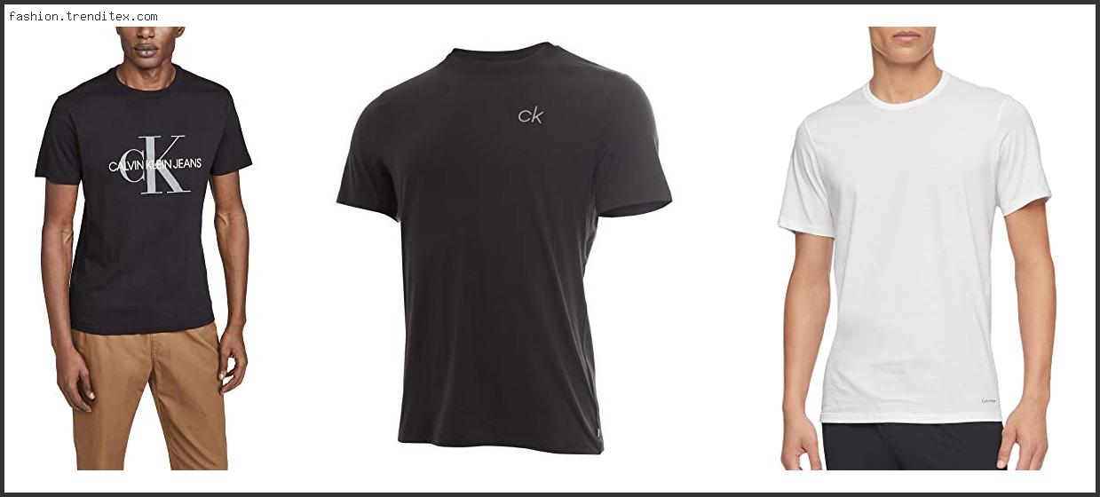 Best Calvin Klein Luxury Jersey T Shirt Mens