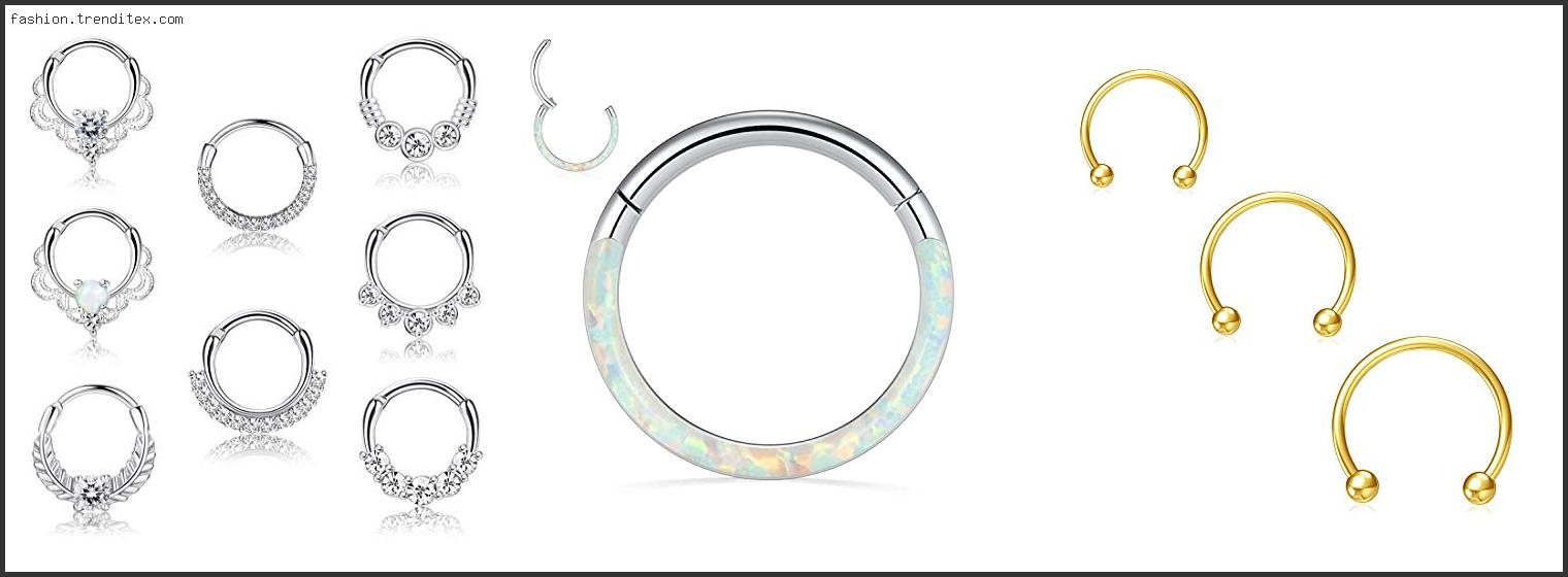 Best Septum Nose Piercing Jewelry