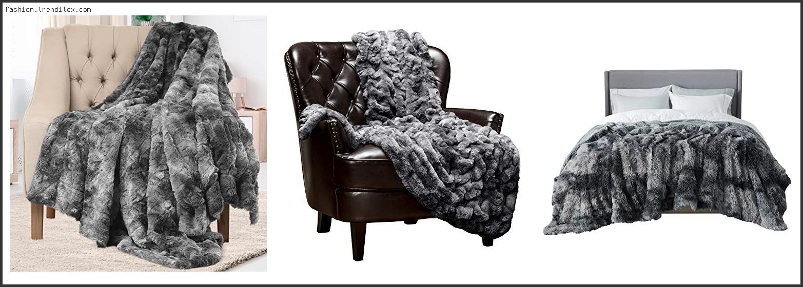 Best Thesis Luxury Faux Fur Blanket