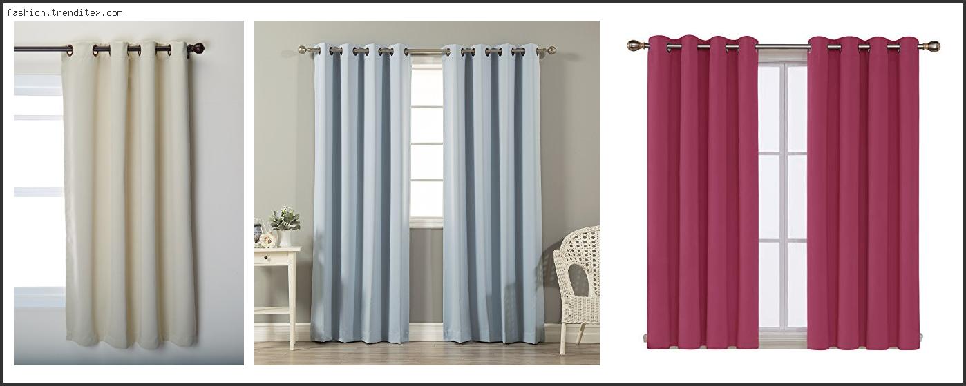 Best Home Fashion Basic Thermal Insulated Blackout Curtains