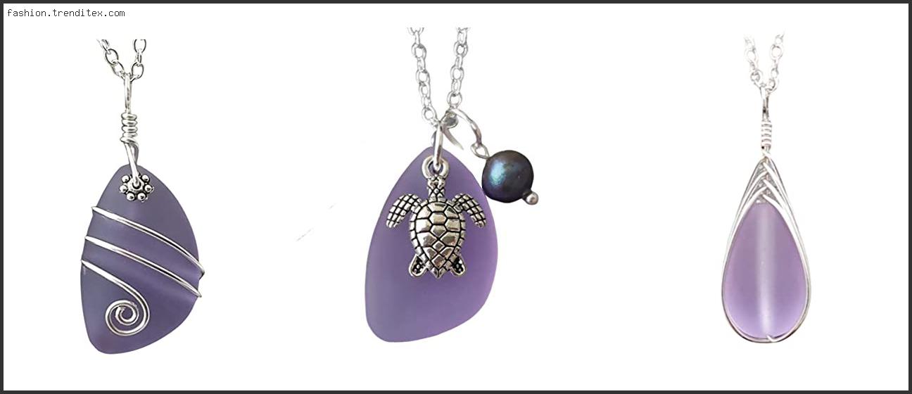 Best Purple Sea Glass Jewelry