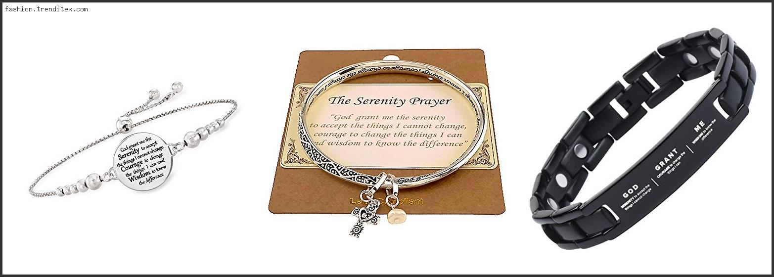 Best Serenity Prayer Jewelry Bracelet