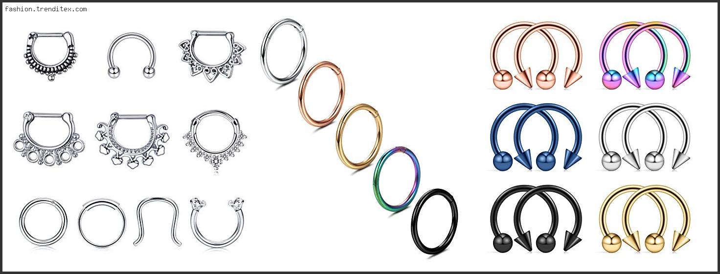 Best Large Gauge Septum Jewelry