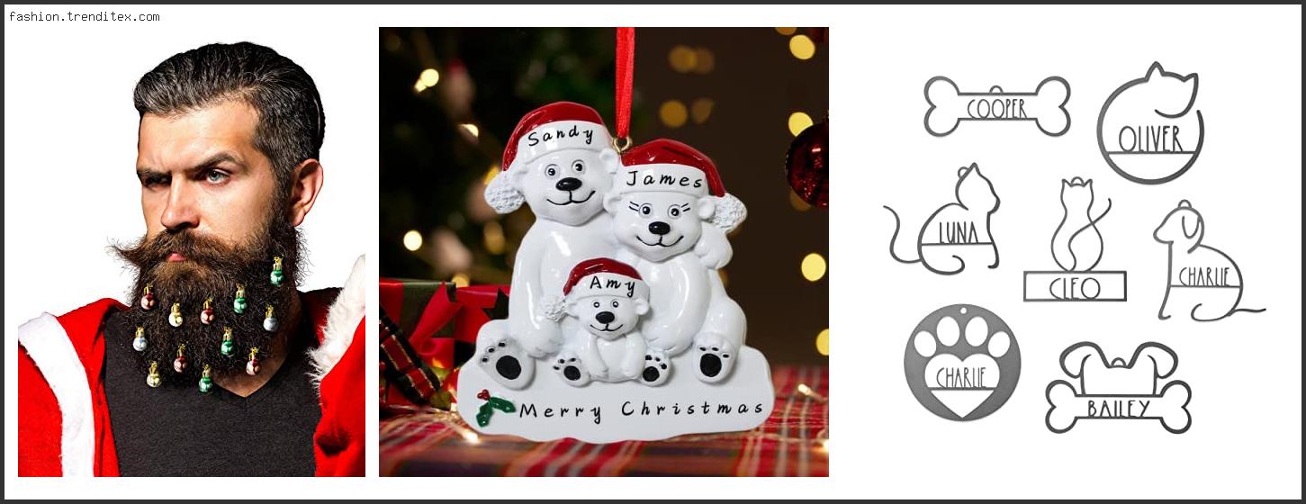 Best Christmas Ball Ornaments With Names On Them