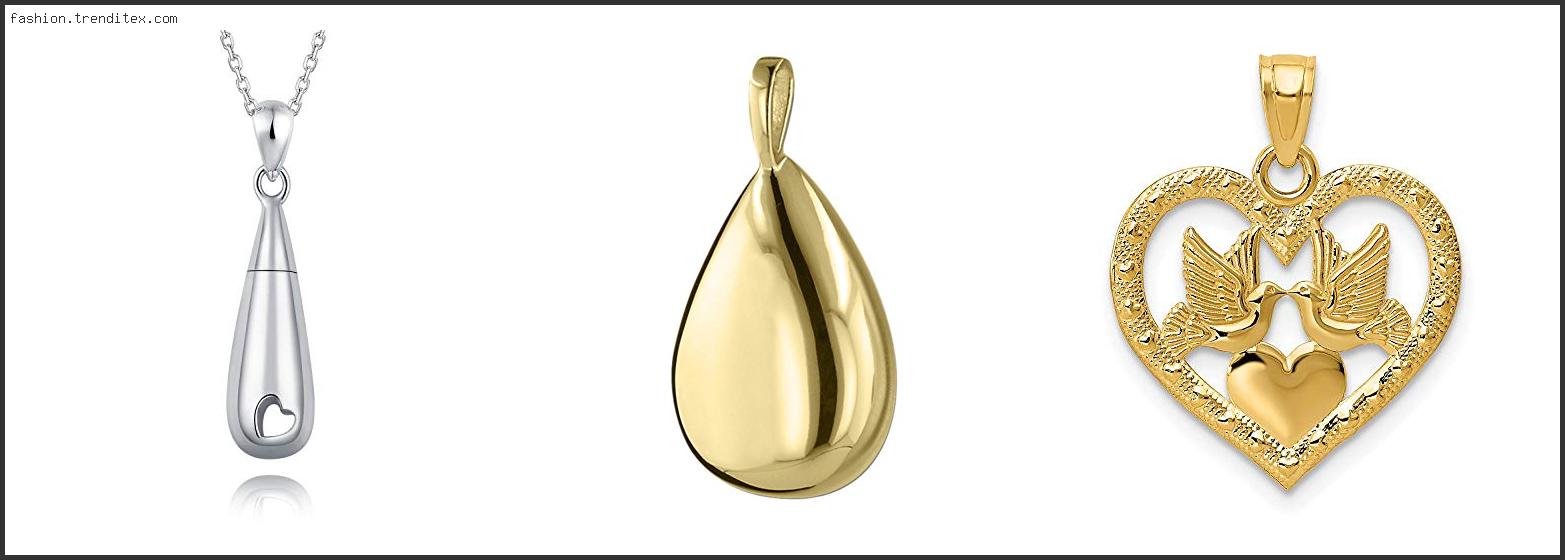 Best Gold Cremation Jewelry Pendants