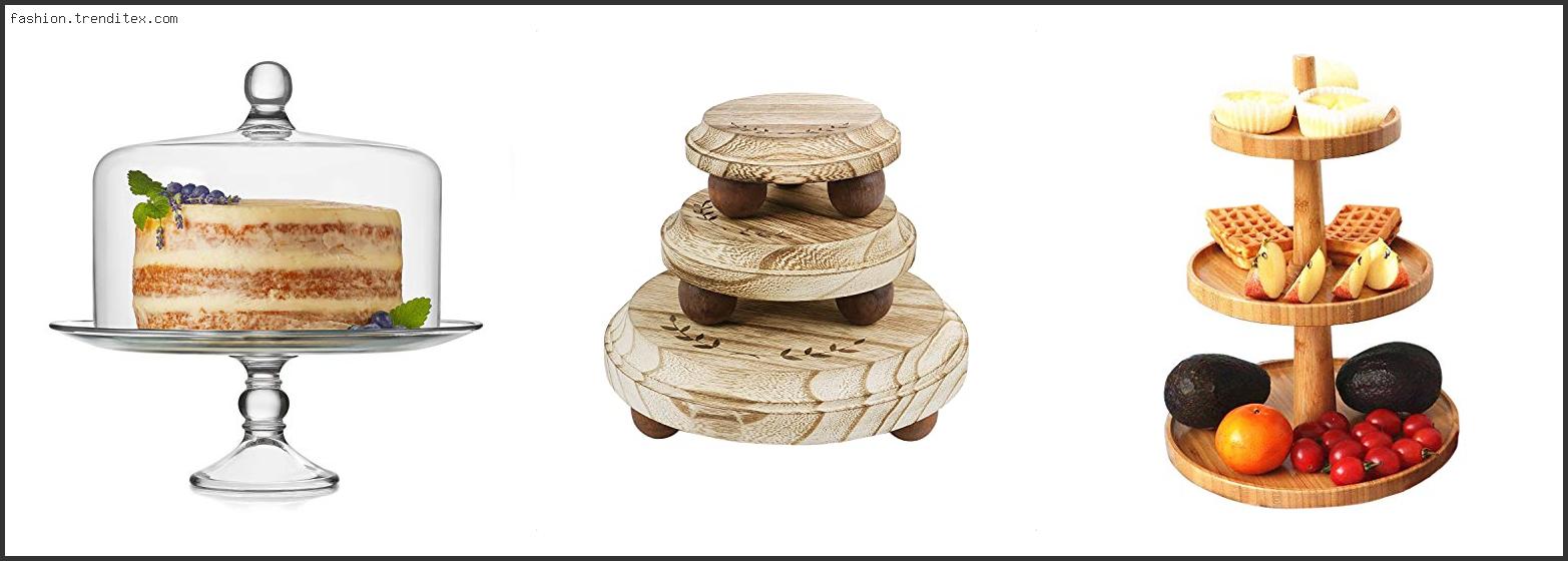 Best Handmade Wooden Cake Stands