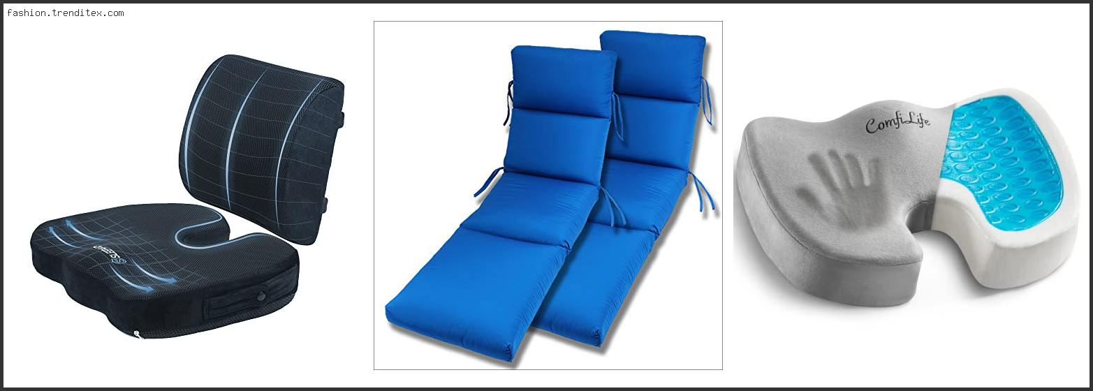 Best Luxury Steamer Chair Cushions