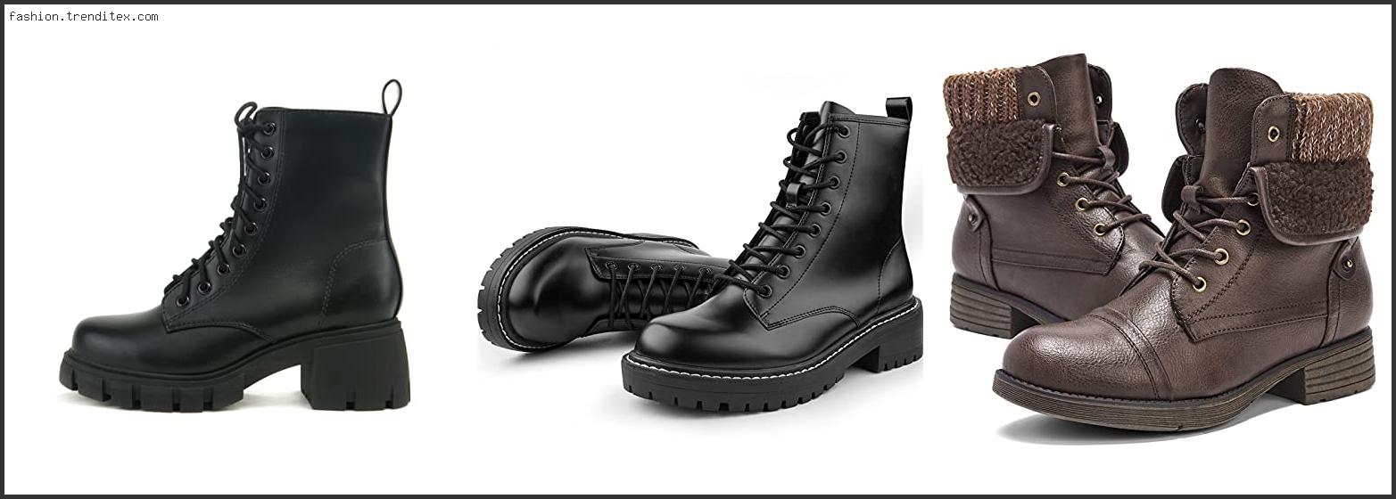 Best Female Fashion Combat Boots