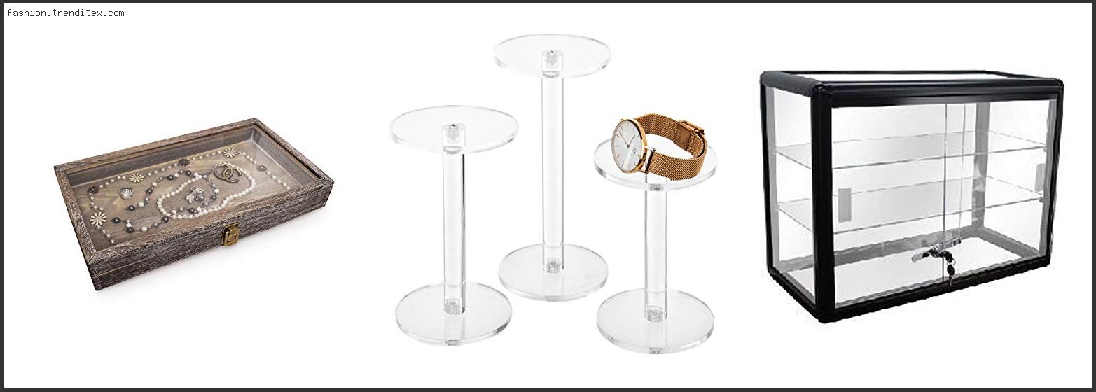 Best Tabletop Jewelry Display Case