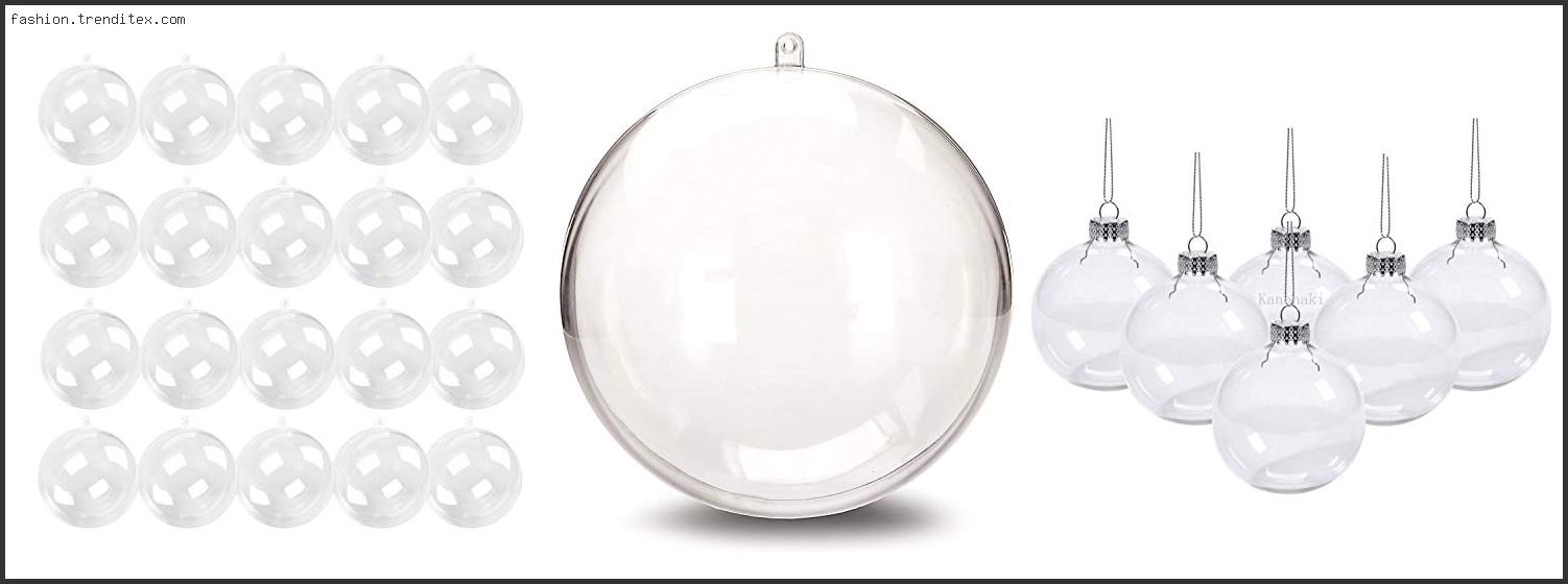 Best Empty Plastic Christmas Ornaments