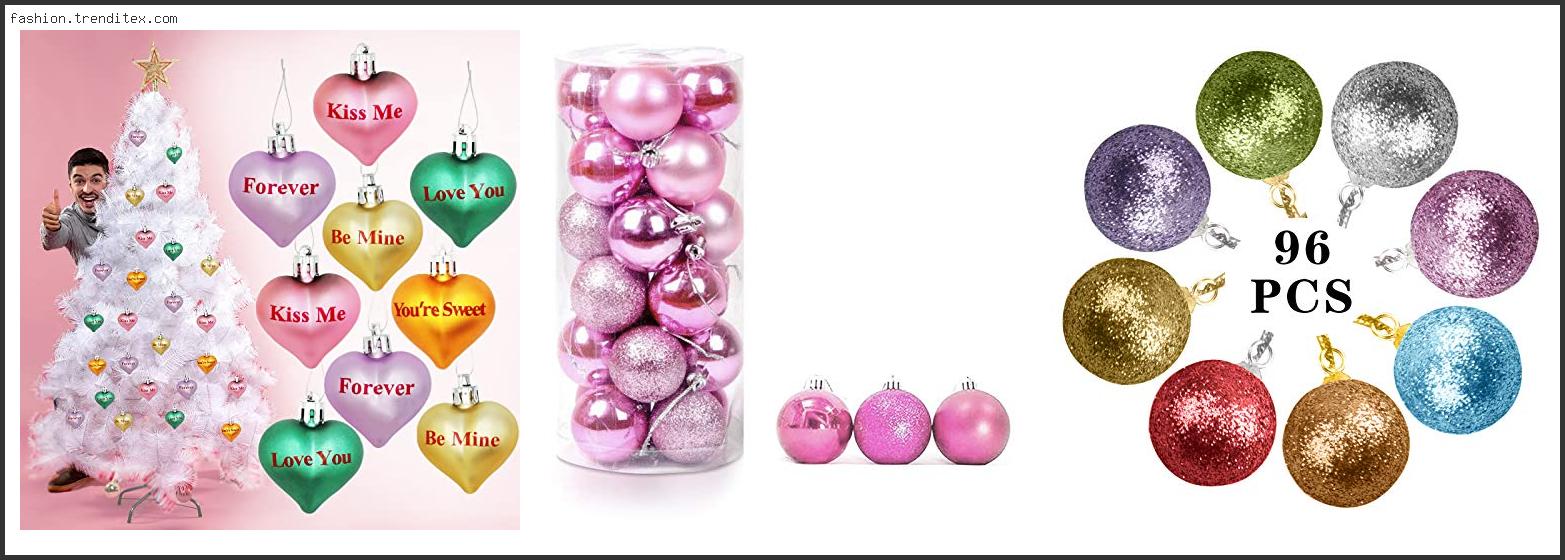 Best Pink Mini Tree Ornaments