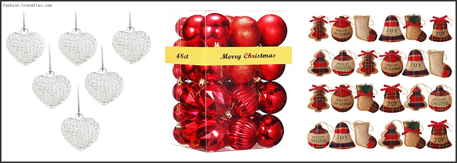 Best Beautiful Red Christmas Ornaments