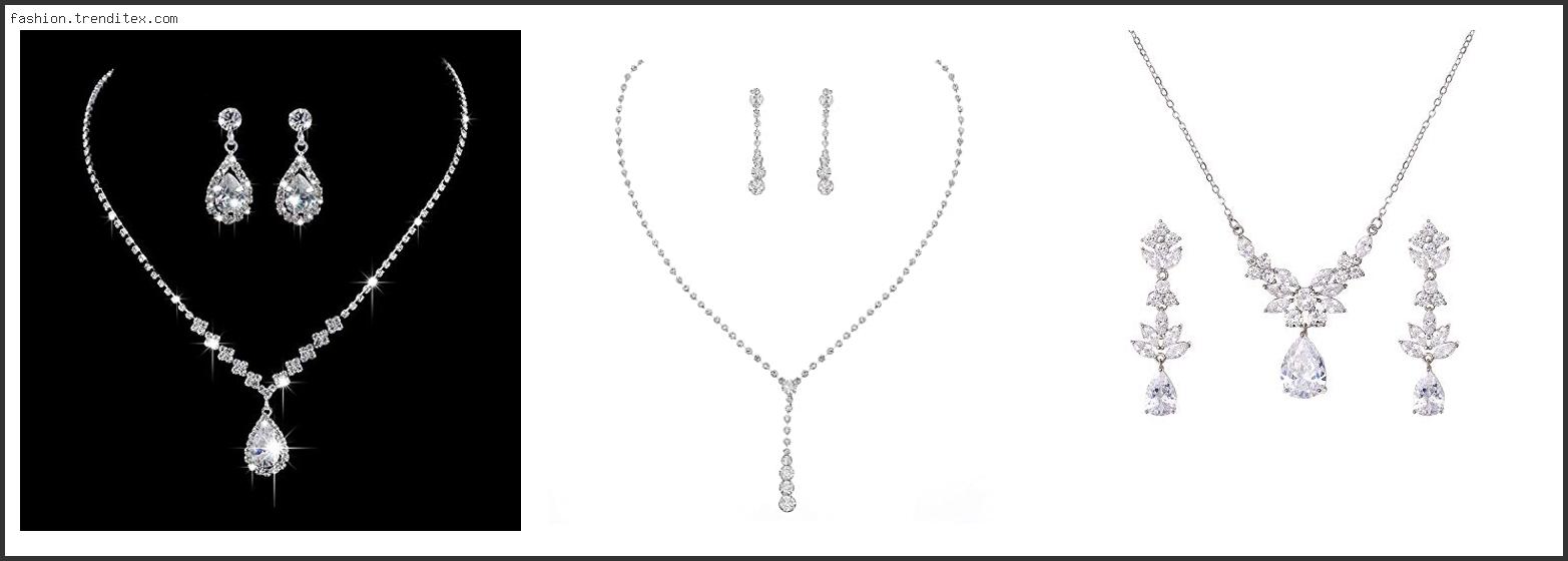 Best Prom Jewelry Set Silver