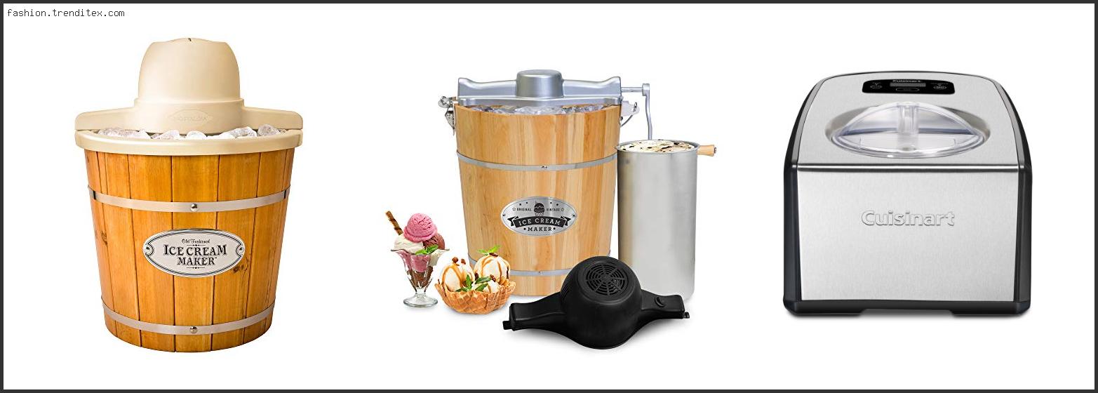 Best Old Fashioned Ice Cream Maker