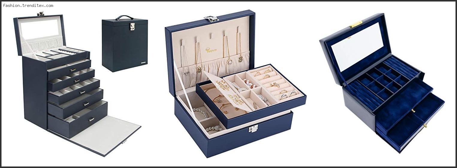 Best Navy Blue Jewelry Box