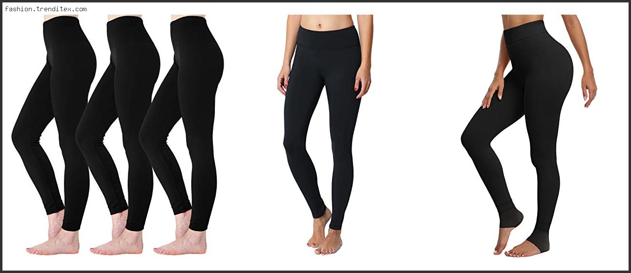 Best Fleece Lined Fashion Leggings