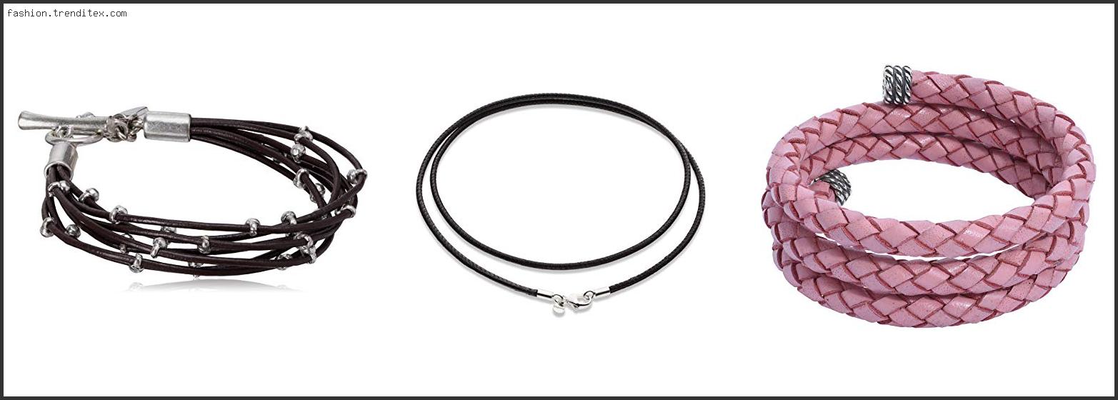 Best Silver And Leather Jewelry