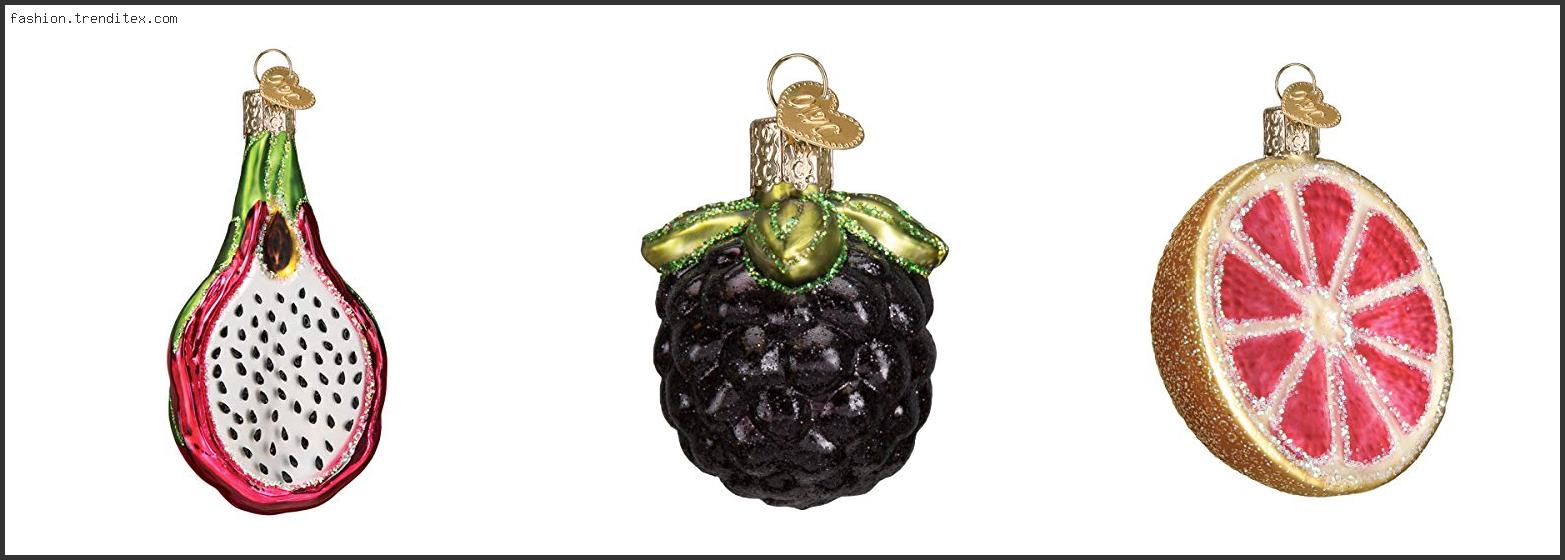 Best Glass Fruit And Vegetable Ornaments