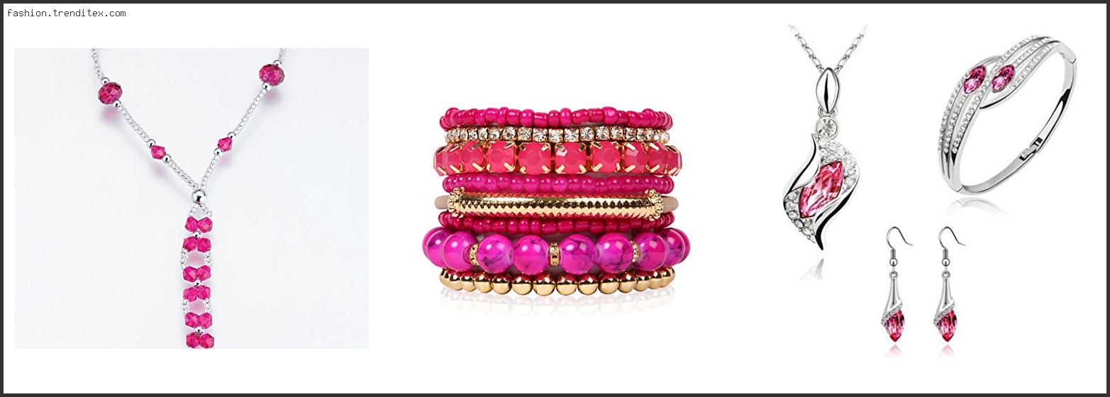 Best Hot Pink Jewelry Sets