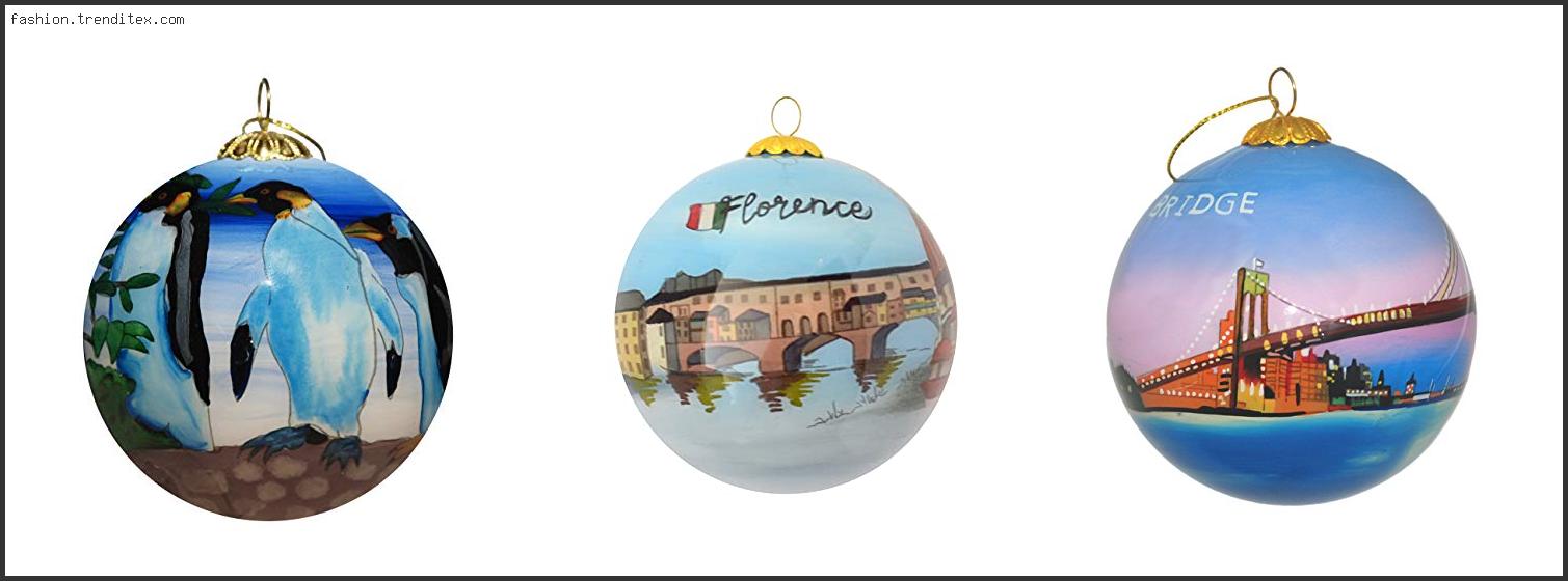 Best Hand Painted Glass Christmas Ornaments