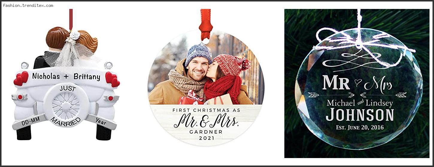 Best Personalized Marriage Christmas Ornaments