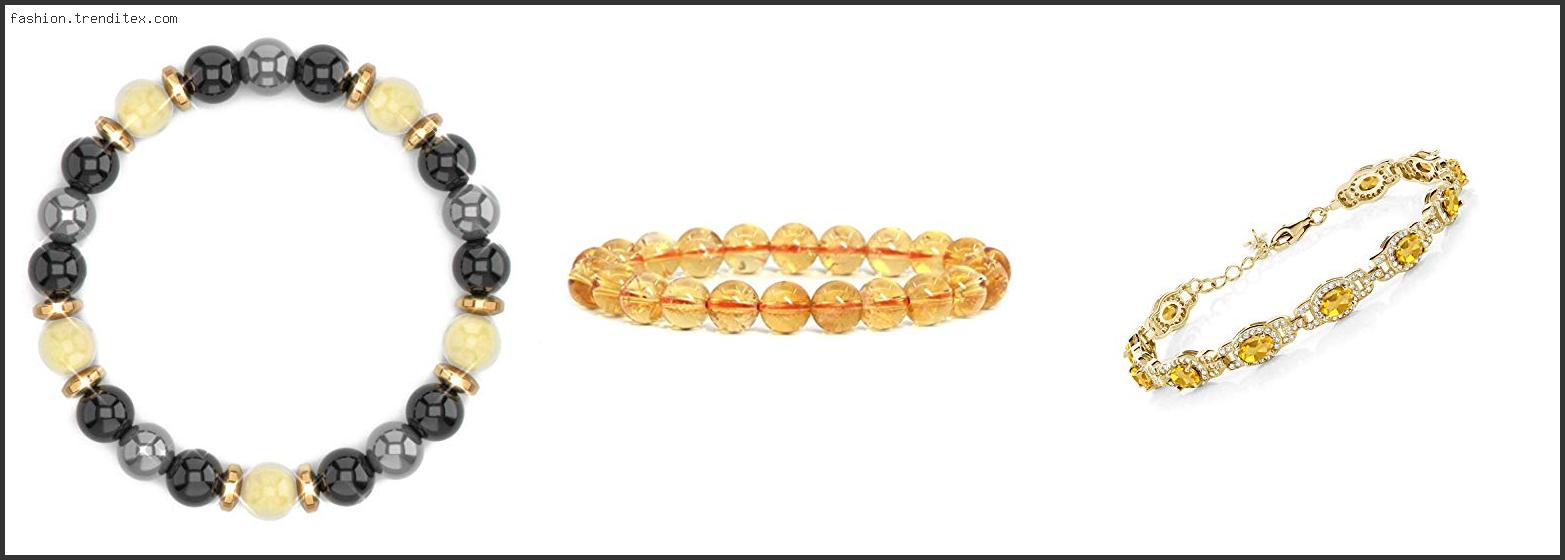 Best Citrine Jewelry Bracelets