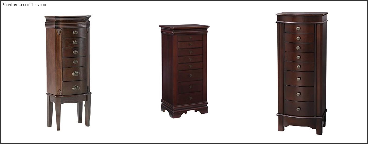 Best Powell Cherry Jewelry Armoire