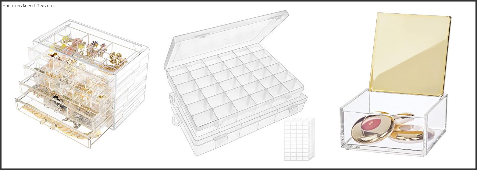 Best Clear Plastic Jewelry Box