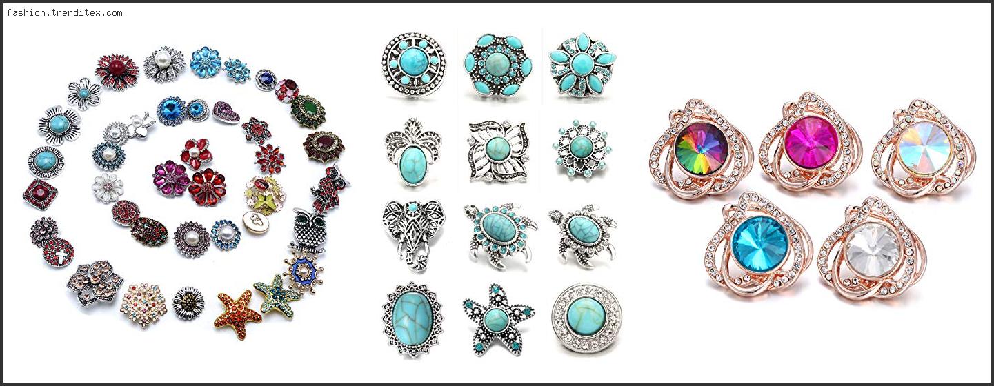 Best Snap Button Jewelry Charms