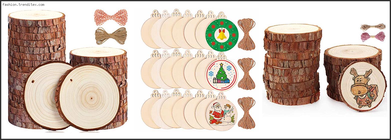 Best Wood Round Christmas Ornaments