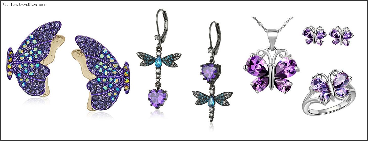 Best Purple Butterfly Jewelry