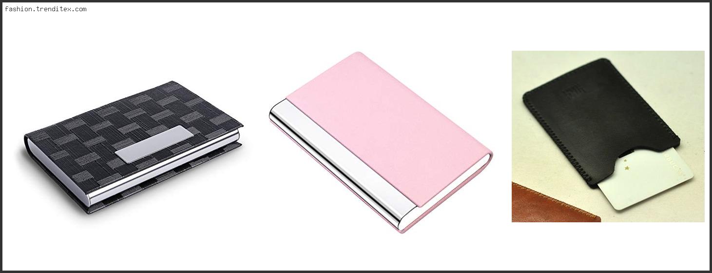 Best Luxury Leather Business Card Case