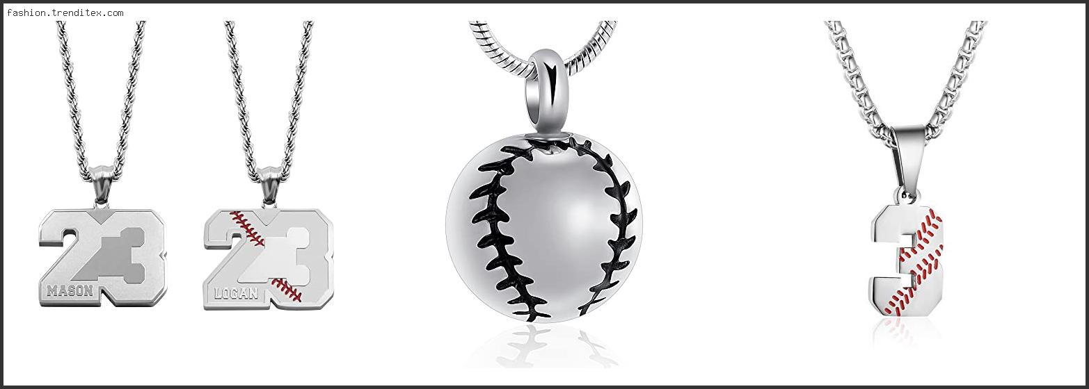 Best Baseball Jewelry Necklaces