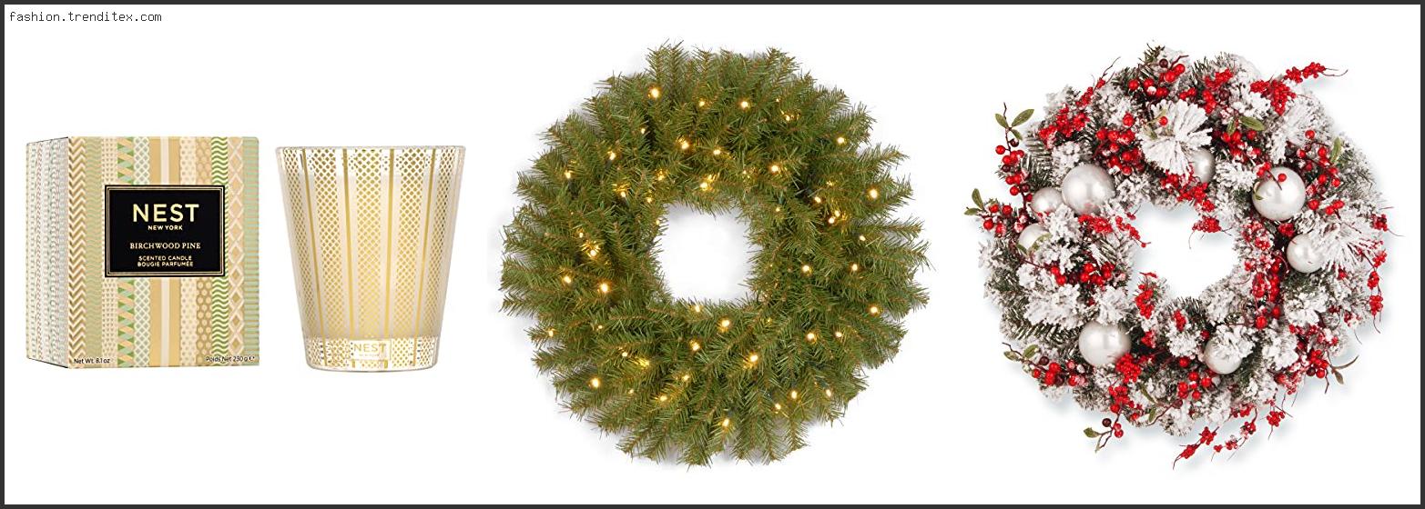 Best Luxury Artificial Christmas Wreaths