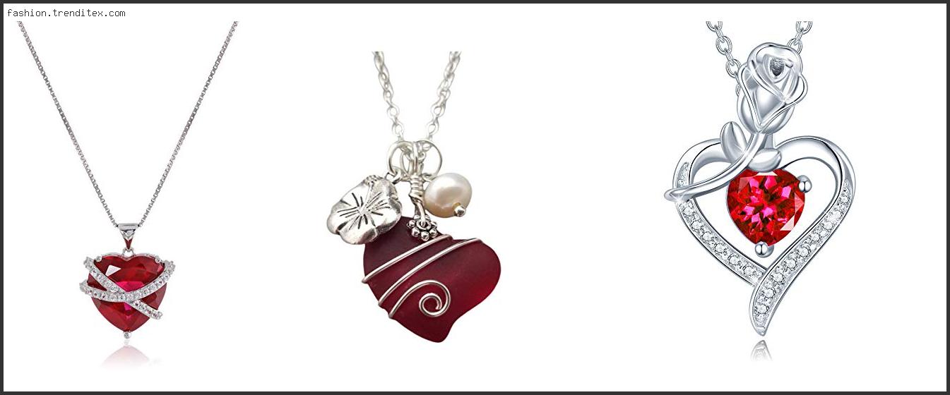 Best Ruby Heart Jewelry