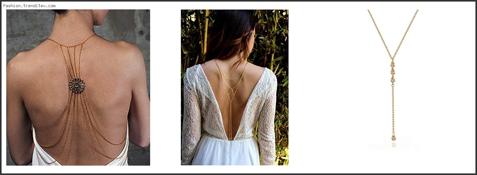 Best Jewelry For Backless Dress