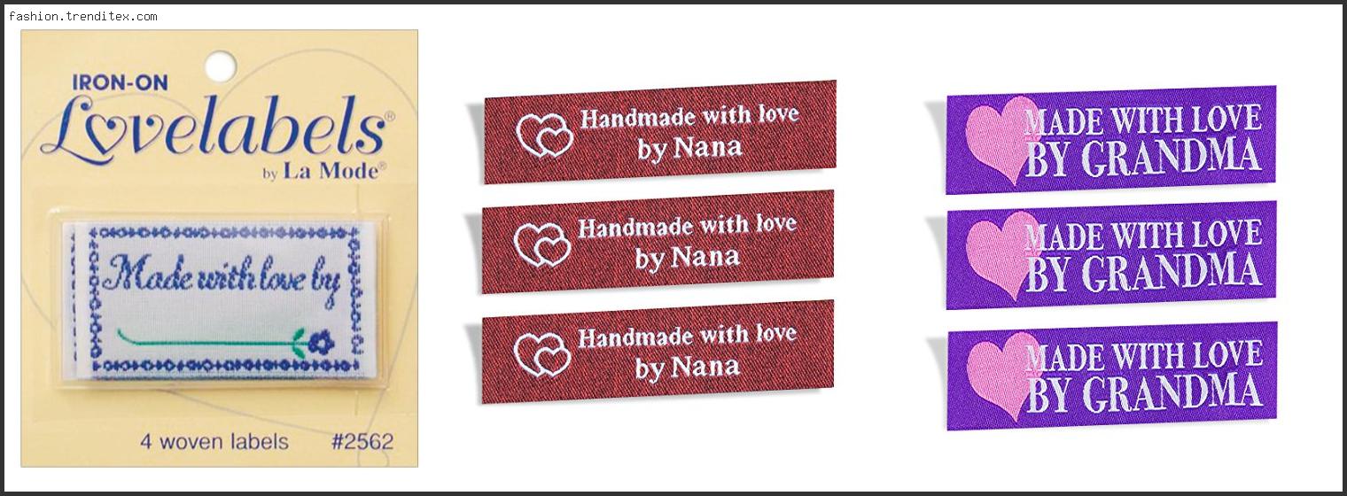 Best Handmade By Nana Labels