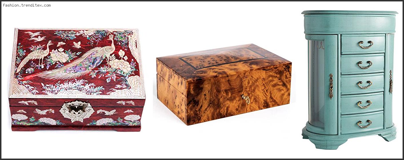 Best Burl Wood Jewelry Box