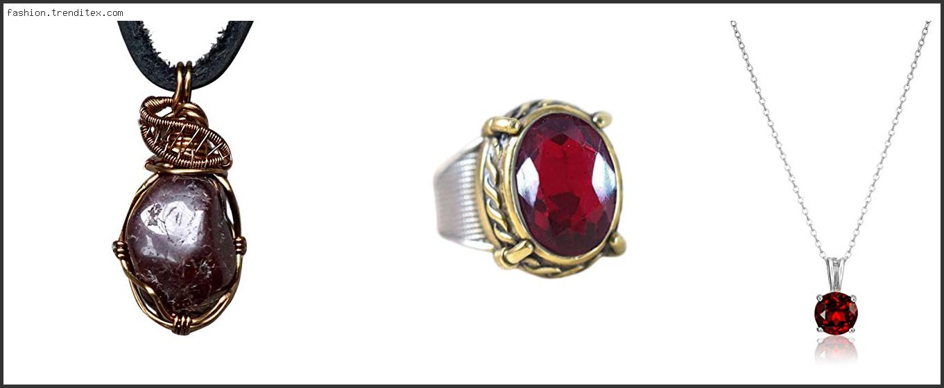 Best Garnet Jewelry For Him